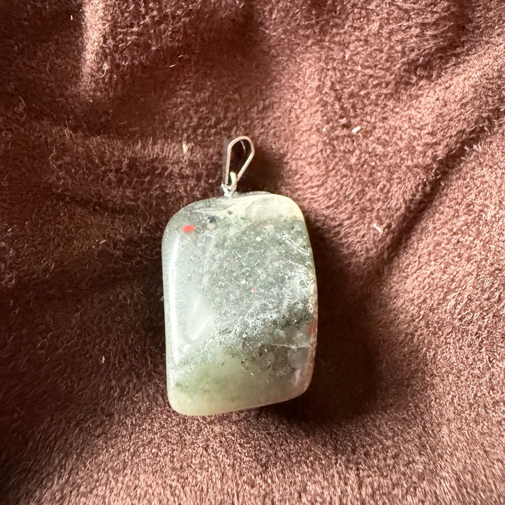 Gray Stone Pendant